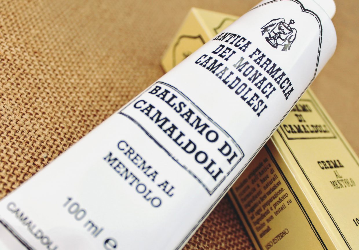 Balsamo di Camaldoli per Massaggi (Crema al Mentolo)